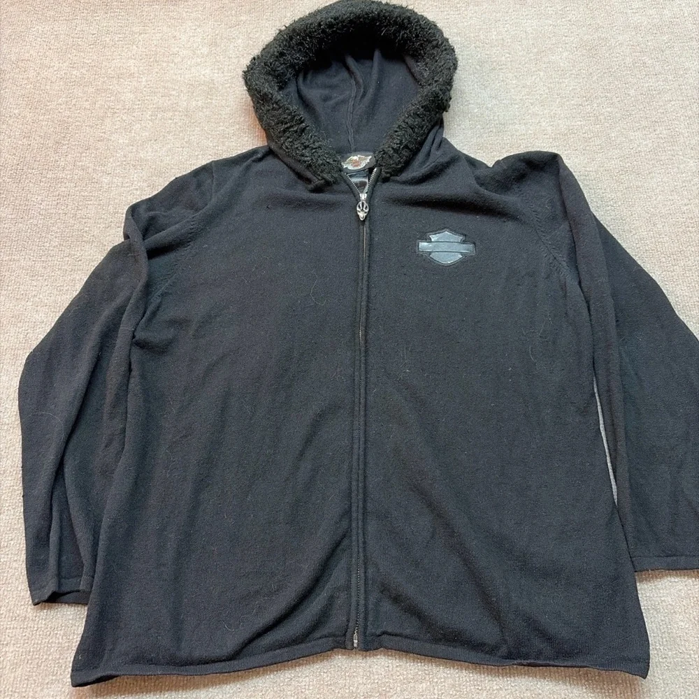 Harley-Davidson Black Fleece-Lined Jacket 1773